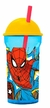 Wabro Vaso 460ml con Sorbete Transparente Tapa Alta Spiderman- Hombre Araña