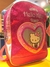 Footy Mochila espalda Hello Kitty corazon de lentejuelas, jardin, bordes brillantes, incluye birome - 30 cm.- 12''