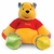 Winnie Pooh Peluche con chifle en sus 4 extremidades y argolla para colgar - 25 cm Sentado (de cola a cabeza)