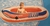 Bote inflable Atlantic 130 Blanco naranja y azul con soga - 130 x 84 cm