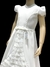 Vestido de Comunion con Multivolados en Falda - 8-14 - comprar online