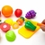 Rock & Toys Set de Frutas y Verduras con Velcro - con Tablita y Cuchillo 15 Pz - comprar online