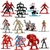 Wabro Figura de Metal - Muñeco Miniatura - 5 cm aprox.- Marvel y DC - Avengers y Liga de la Justicia - comprar online