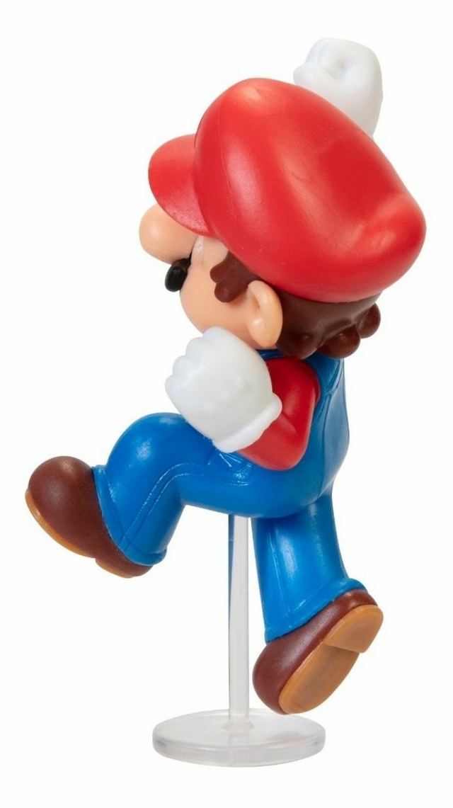 Figura Muñeco Nintendo Super Mario Bros Con Base - 7 Cm
