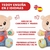 Chicco Peluche Didactico Teddy Enseña Emociones - Bilingüe - 23 cm x 17.5 cm x 26 cm - comprar online