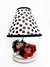 Velador de pie con Payaso - A lunares blanco negro con rojo - comprar online