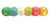 Chifle Cubos con Letras x 6 - comprar online