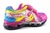 Footy zapatilla de colores con velcro con luz - 23-34 en internet