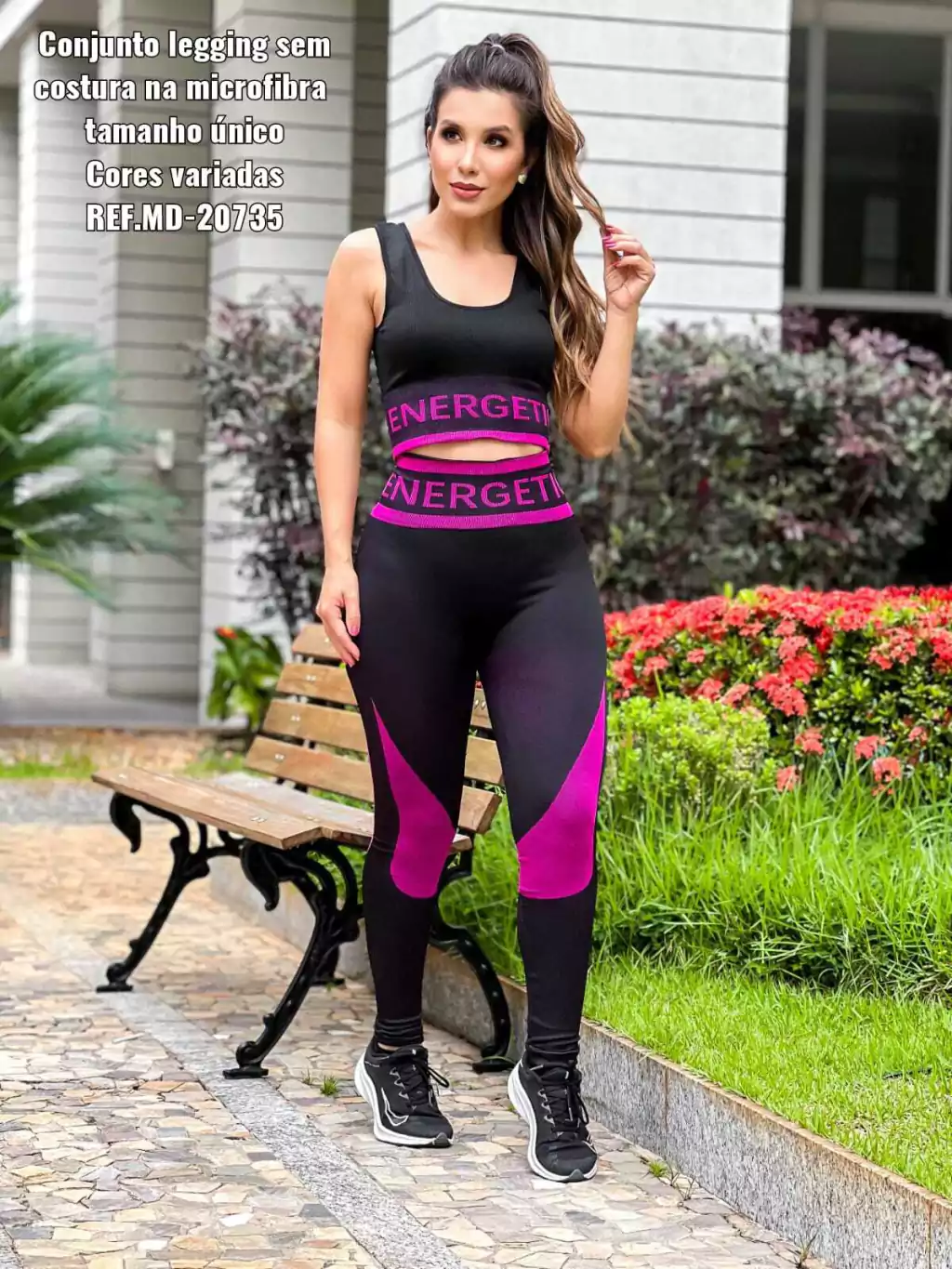 Kit Contendo 10 Legues Legging Atacado Varias Cores Frete