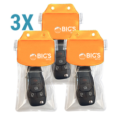 Kit 3x Bag à prova d'água para chaves automotivas e pequenos objetos. - Big's Surf