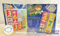 JUEGO MATEMATICO- ANTIES TRES- Juego de aprendizaje escolar