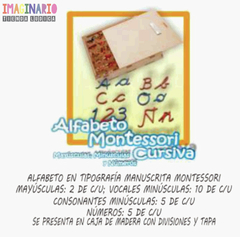ALFABETO MOVIL MONTESORI CON NUMEROS