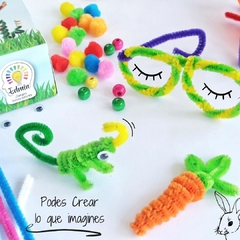 Imagen de LINEA CREATIVA- Atrapasueños / Títeres / Huerta / Creaciones pipas / Creando con flores y hojas / Scrapbook / Marionetas