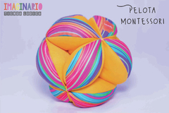 PELOTA MONTESSORI - Varios tamaños 14cm/18cm/22cm - comprar online