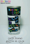 JUEGO DE DOMINO - Huellas color