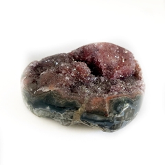 Corazon de agata cristalizada - Ser Mineral