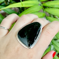 Anillo obsidiana arcoiris - Ser Mineral