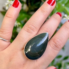 Anillo obsidiana Arcoiris