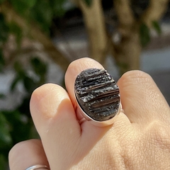 Anillo turmalina negra - tienda online