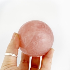 Esfera cuarzo rosa