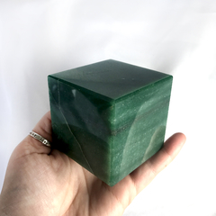 Cubo Cuarzo Verde - Ser Mineral