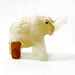 Elefante de onix blanco