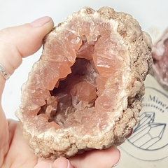 Geoda de Amatista Rosa - Ser Mineral