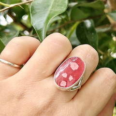 Anillo de rodocrosita sale