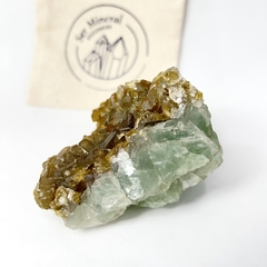 Pieza de Fluorita verde y amarilla - Ser Mineral