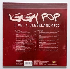 LP IGGY POP FEAT. DAVID BOWIE - LIVE IN CLEVELAND 1977 na internet