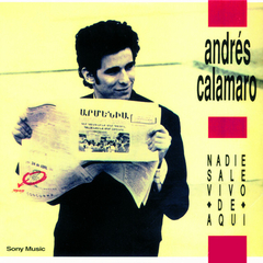 LP ANDRÉS CALAMARO - NADIE SALE VIVO DE AQUI
