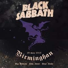 LP BLACK SABBATH - LIVE BIRMINGHAM 2012