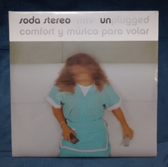 LP SODA STEREO - MTV UNPLUGGED COMFORT Y MÚSICA PARA VOLAR (DUPLO, TRANSPARENTE) - comprar online