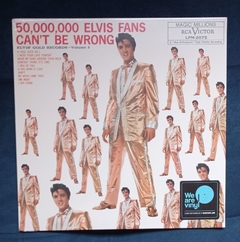 LP ELVIS PRESLEY - 50 MILLION ELVIS FANS CAN'T BE WRONG - comprar online