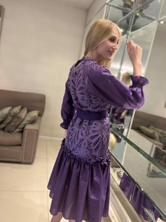 VESTIDO MINA VIOLETA - Orlibbi