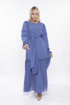 SHIRA CELESTE VESTIDO - comprar online