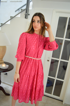 VESTIDO STERNA FUCSIA - comprar online