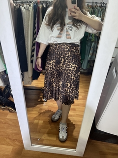 JAI ANIMAL PRINT PLISADA POLLERA - Orlibbi