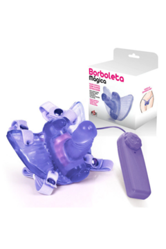 Borboleta Mágica - Butterfly Estimulador Feminino com Pênis - MAS07 - comprar online