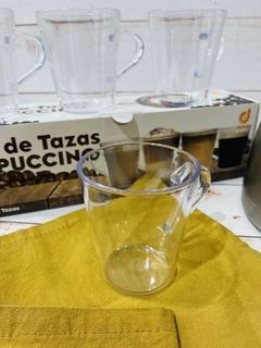 SET X 4 tazas capuccino - tienda online