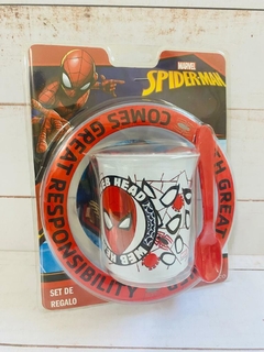 BLISTER BOWL + TAZA GRANDE SPIDERMAN