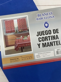 CORTINA BARRAL + MANTEL - comprar online