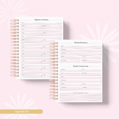 Planner 2024 - Floral Gold na internet