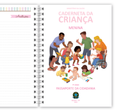 Caderneta de Saúde Chuva de Amor Menina - comprar online