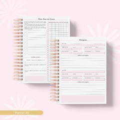 Planner 2024 - Alfabeto Floral Rosé na internet