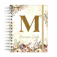 Planner 2024 - Floral Gold