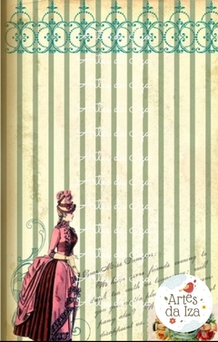 Papel para Decoupage - Coleção Vintage Ladies Vera Diman - Folha 13