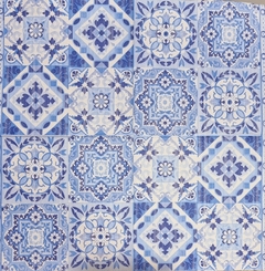 Guardanapo Tiles Blue - comprar online