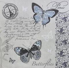 Guardanapo Butterflies Postcard