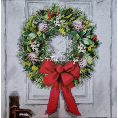 Guardanapo White Wreath